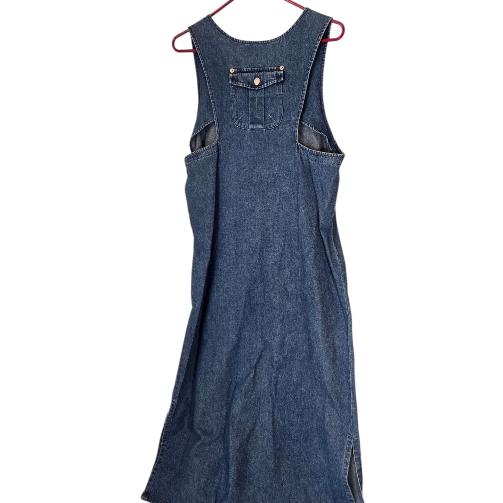 Casey & Max Denim Maxi Dress Sze Medium - Picture 7 of 9